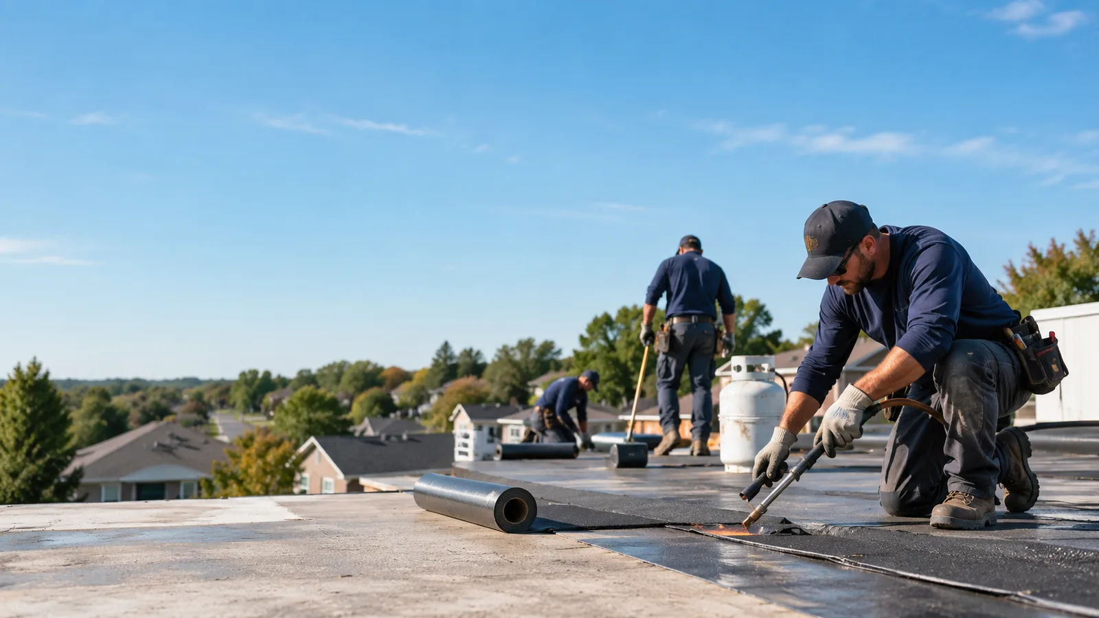 Flat Roof Leak Repair providers in Elliott, IL